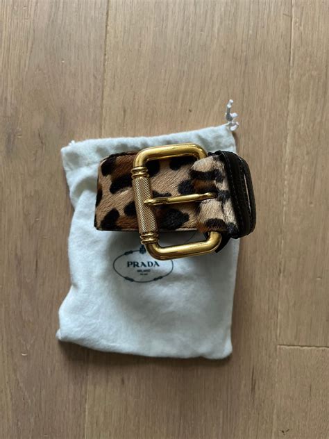 prada leopard belt|prada belt prices.